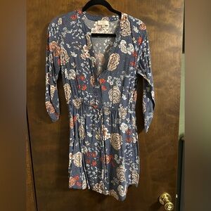 Loft Floral Dress with Pockets